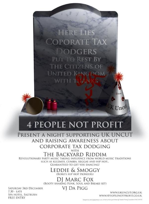 4 people not profit tax dodgers